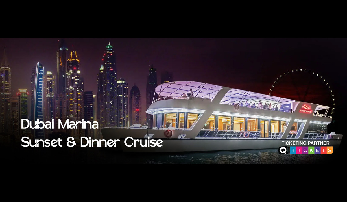 Dine Under the Stars on a Luxury Dubai Marina Cruise